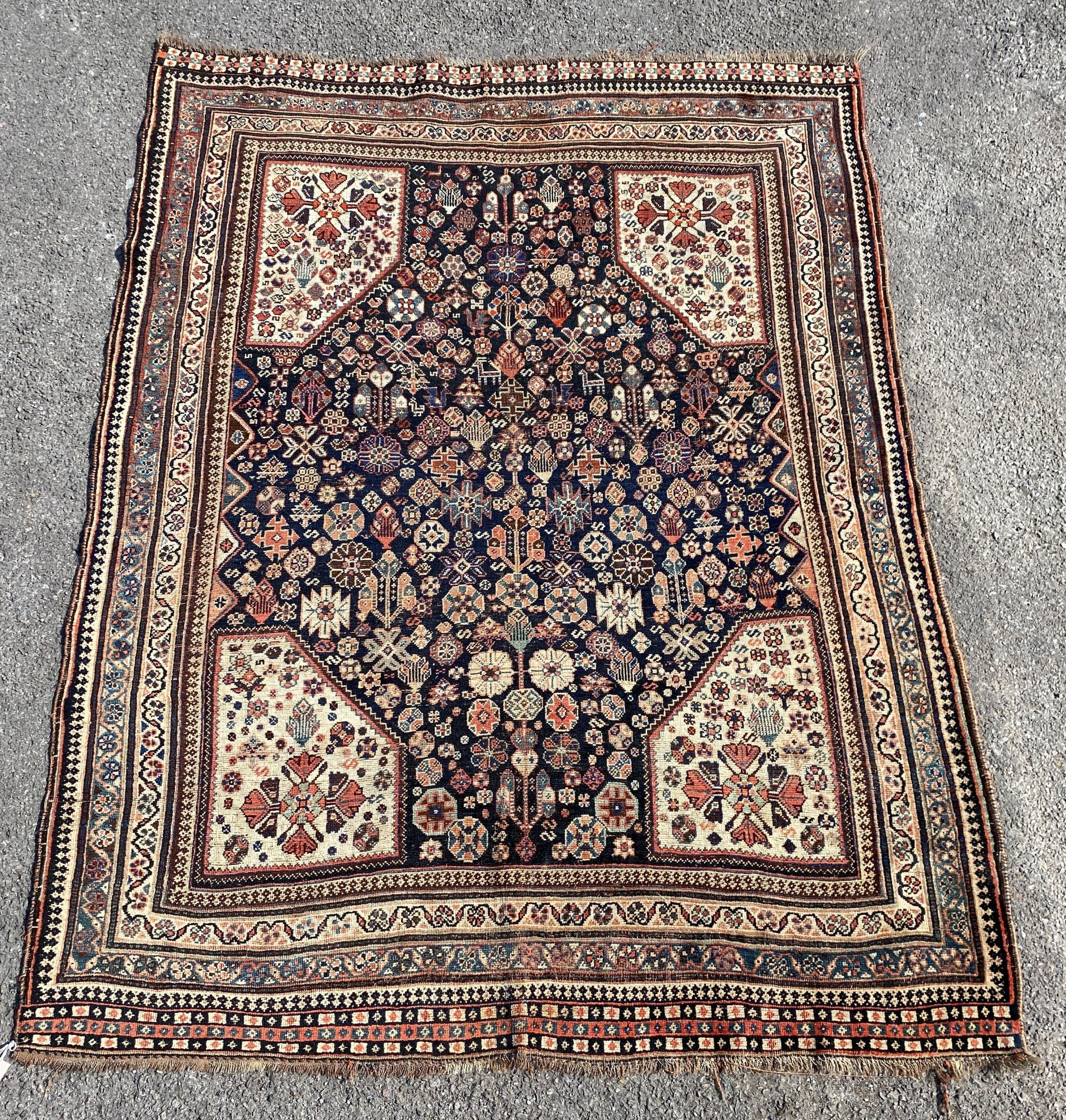 A Shirvan rug, 190 x 150cm